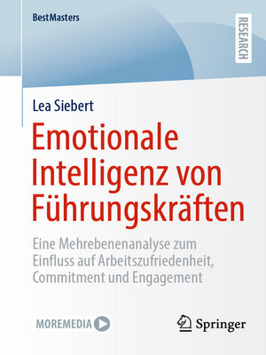 cover image of Emotionale Intelligenz von Führungskräften